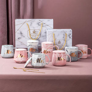 Juego de tazas de cerámica para el Día de San Valentín, juego de tazas de regalo de lujo, regalos para el Día de San Valentín, <span class=keywords><strong>2023</strong></span> - Product Image 1