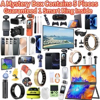 Cincin Pintar Terjamin Ada di Dalam Kotak Misteri Keberuntungan 5 Buah Elektronik Smartphone 5G Smart Watch Earbud Tablet Kamera Hadiah Kejutan
