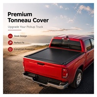 Couverture de benne de qualité supérieure pour camionnettes, résistante aux intempéries, installation facile