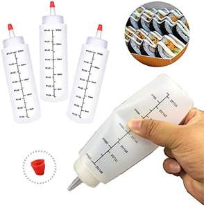 Les fabricants d'usine vendent des bouteilles à presser en HDPE à pointe en plastique HDPE de 240ml et 250ml Volume de 0.3ml Laboratoires d'assaisonnement pour sauce à salade - Product Image 3