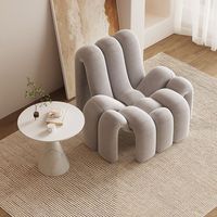 Fauteuil d'appoint amusant en forme d'araignée, canapé individuel modulaire incurvé créatif, chaise de loisirs design moderne pour salon