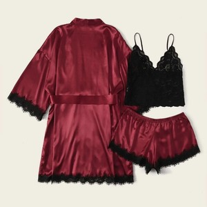 Conjunto de Lencería Sexy de Moda Europea y Americana 2020 - Lencería de Encaje para Mujer - Product Image 1