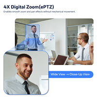 Kamera Webcam 4K untuk Konferensi Video Call, Kerja, Komputer PC, dan Siaran Langsung