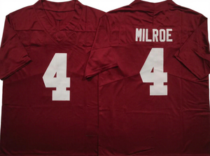 अलबामा क्रिमसन अमेरिकी कॉलेज फुटबॉल कस्टम जर्सी के लिए सर्वश्रेष्ठ थोक बिक्री 2 छोटे लाल क्रिमसन रंग लाल - Product Image 3