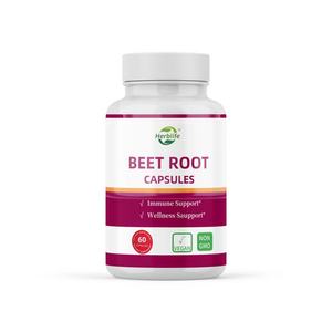 Complément de betterave naturelle ODM OEM, capsules de betterave biologique pour le soutien de l'énergie et de l'endurance - Product Image 1