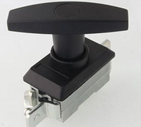 DL125 Serrure de commande à tige quart de tour pour armoires d'atelier d'hôtel de salle de bain d'école de chambre à coucher
