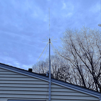 Antena Discone de 25-3000mhz, Antena de Comunicación para Estación Base D3000 Diamonds HF