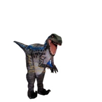 Costume de dinosaure de haute qualité, dernier modèle, pour adultes