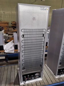 Réfrigérateur-congélateur solaire commercial portable 260L DC24V, idéal pour l'Afrique, à double porte, économe en énergie - Product Image 3