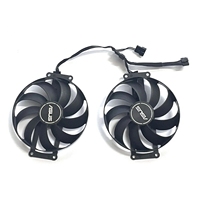 Ventilateur de carte graphique original RTX 3060 pour ASUS Dual RTX 3050 3060 3060TI Mini GTX 1650 Mini 1660S Mini RX 6400 6500XT