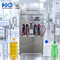 Machine de remplissage par gravité en acier inoxydable, remplisseuse de bouteilles semi-automatique pour les boissons, les jus, l'eau minérale et l'huile de cuisson