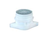 Capuchon à bec verseur en PP OEM ODM 33 mm avec film d'étanchéité en aluminium pour sachets souples de sauces et liquides cosmétiques