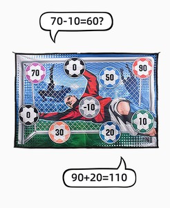 Football Cloth <b>Goals</b> Sticky Ball <b>Foldable</b> Hot Selling Interactive Outdoor Game Sport Toy Soccer Balls Set Toy for Backyard - Product Image 4
