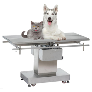 IN-P003 Easy-clean Clinic Equipment Electric Adjustable Durable Stainless Steel Pet Veterinary Operating <b>Table</b> - Product Image 1