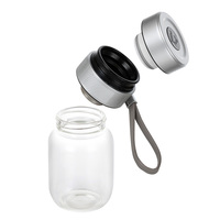 Tasse isotherme en verre borosilicate de haute qualité avec infuseur pour thé en vrac, anti-fuite et durable
