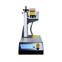 3D 3W 5W 10W Single Double Station Geschlossene Projektions kette UV-Laser beschriftung maschine