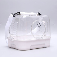 Nouvelle cage à hamster transparente en acrylique, grande capacité, robuste, moderne, classique, durable, portable, OEM et ODM, ornementale