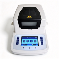 Analyseurs d'humidité rapides de laboratoire, appareil de mesure d'humidité à chauffage halogène, machine de test numérique de teneur en humidité haute précision