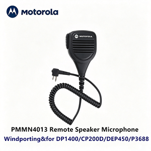 Micrófono Remoto Motorola PMMN4013 con Conector de Audio de 3.5mm para Radios Bidireccionales DP1400 CP200D DEP450 P3688 - Product Image 1