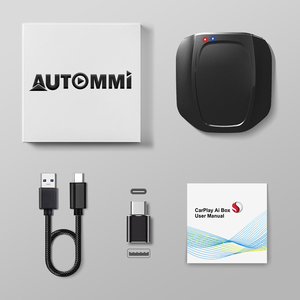 Autommi Adaptador Inalámbrico para Carplay, Dispositivo Electrónico Portátil para Coche, Módulo Multimedia, Dongle, Caja Negra, Android, <span class=keywords><strong>Netflix</strong></span> - Product Image 6