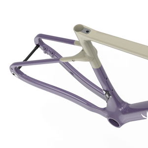 Set Telaio Super Leggero in Carbonio per Bici da Corsa Adatto a Percorsi Gravel e Urbani a Lunga Distanza con Reggisella da 31.6mm - Product Image 3