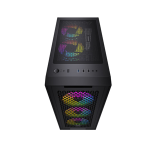 Gaming <span class=keywords><strong>Computer</strong></span> Case Desktop 240 Watergekoelde Zijde Transparant Glazen Toetsenbord Muis Computerkast - Product Image 4