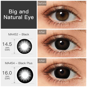 Livraison Gratuite Magister <span class=keywords><strong>Lentilles</strong></span> de Contact Noires 16mm <span class=keywords><strong>Lentilles</strong></span> de Contact Supersize <span class=keywords><strong>Lentilles</strong></span> Oculaires - Product Image 5