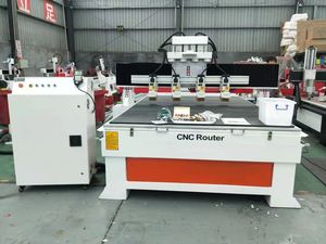 7 Spindle <strong>CNC</strong> Machine Rotary Axis 3 Axis Wood Carving <strong>Router</strong> for <strong>CNC</strong> Milling Featuring Siemens NC Studio <strong>Mach3</strong> <strong>Controls</strong> Vacuum - Product Image 4