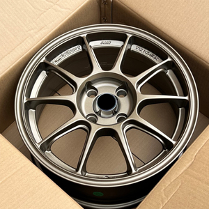Jantes sport Flow Formed 4x100, 15 et <span class=keywords><strong>16</strong></span> pouces, jantes sport JDM, jantes en alliage noir WEDS TC105X, jantes en alliage d'aluminium - Product Image 6