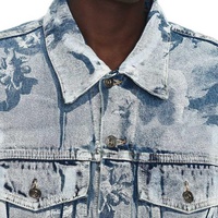 Nouvelle Collection 2025 – Ensemble Veste et Jean en Denim Lavé Décontracté pour Homme – Style Streetwear – Deux Pièces