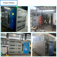 Solution d'évaporation par pompe à chaleur pour eaux usées à azote ammoniacal Liheda, unité tout-en-un entièrement automatique basse température avec PLC