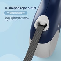 Laisse télescopique automatique mini en ABS modèle FB03XS pour petits chiens et chats, origine Jiangsu