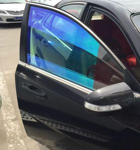 Film teinté pour vitres de voiture, effet caméléon rouge violet, 70% 80% 85% PET, anti-UV, anti-explosion, pour pare-brise avant - Product Image 5