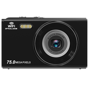 Cámara Digital 4K con Zoom Óptico 3X, Cámara de Vlogging HD de 75MP con Pantalla a Color de 2.8'', Videocámara Lista para Regalar para Niños y Principiantes - Product Image 3