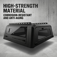 Fabriqué en Chine, auvent rigide pliable électrique et étanche pour pick-up, compatible avec Ford Ranger/F150/BYD SHARK/REVO