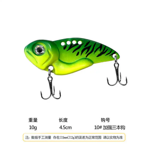 Esca colorata in metallo per pesca in <span class=keywords><strong>mare</strong></span> morbido artificiale attrezzatura da pesca per il nuoto in torrente per i pescatori professionisti - Product Image 3