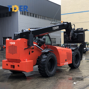 TDER derek forklift teleskopik baru, 2ton 3ton 4ton 5ton pengangkat barang teleskopik derek diesel - Product Image 2