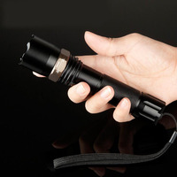 Lampe torche led XPE à faisceau Long, 220 lumens, éclairage d'urgence, matériel de pêche