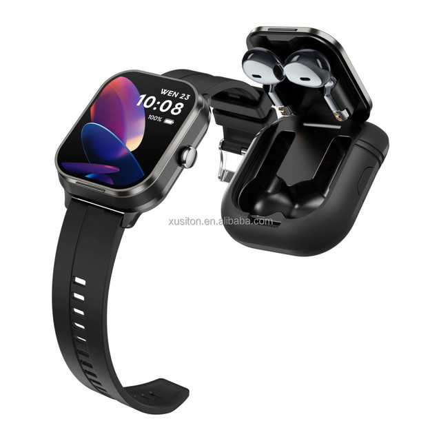 OEM 2024 Smartwatch Deportivo D8pro Fashion Smart Watch case NFC Heart Rate Blood Pressure Call Music Smart Watch with Earphone