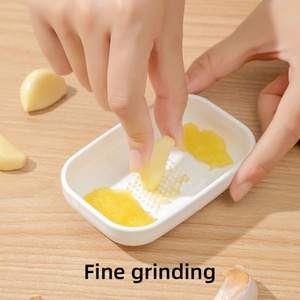 Multifunctional White <b>Garlic</b> Grinder Mincer and <b>Chopper</b> for Kitchen <b>Garlic</b> Nuts and Ginger Easy to Clean - Product Image 3