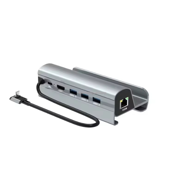 Docking Station Compatible with Steam Deck 6-in-1 Aluminum Alloy Dock with HD For Steam Deck Console
