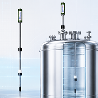 Transmetteur de niveau magnétostrictif industriel RS485 Modbus pour la surveillance des réservoirs de carburant essence et diesel