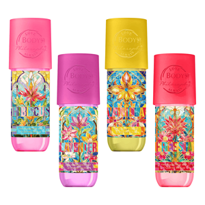 Spray corporel pour femmes 250 ml Love BodyPhilosophy, brume <span class=keywords><strong>parfum</strong></span>ée fine, hibiscus, lavande, vanille, <span class=keywords><strong>freesia</strong></span>, <span class=keywords><strong>parfum</strong></span> floral artistique - Product Image 1