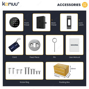 نظام قفل ذكي للخزائن برمز رقمي وتقنية NFC وRFID، مناسب للصالات الرياضية والمكاتب والأثاث والأدراج، مع مقبض كهربائي TTlock - Product Image 4