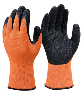 Guantes de invierno de látex cepillado, guantes de seguridad recubiertos de winkle, para trabajo en frío, para el invierno, transporte y logística - Product Image 4