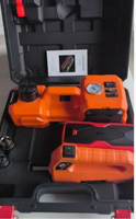 Nouveau kit de cric électrique 3-en-1 8T pour voiture, compresseur et clé à chocs 12V DC, outils de véhicule, kit d'urgence