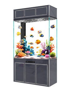 <span class=keywords><strong>Aquarium</strong></span> im Bildschirm-Stil: Modernes, integriertes, vertikales Design für Wohnzimmer und Büro – Rechteckiges Trennwand-<span class=keywords><strong>Aquarium</strong></span> - Product Image 5