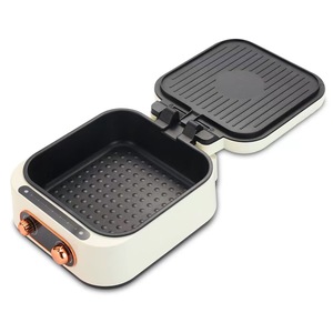 Nueva Mini olla caliente eléctrica 2 en 1 con parrilla para barbacoa 1800W, olla dividida portátil multifunción, parrilla para barbacoa sin humo - Product Image 2
