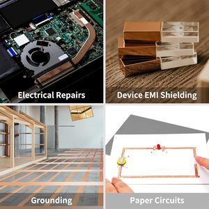 Nhà sản xuất của nước kích hoạt Acrylic dính Copper Foil <span class=keywords><strong>Tape</strong></span> chịu nhiệt che chắn in <span class=keywords><strong>masking</strong></span> <span class=keywords><strong>tape</strong></span> cho thiết bị điện tử - Product Image 2