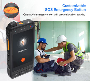 Radio Walkie Talkie Inteligente 4G LTE de Largo Alcance, Global, Ilimitado, Zello, Resistente al Agua, Teléfono Móvil UNIWA F400 4000-4500mAh - Product Image 4